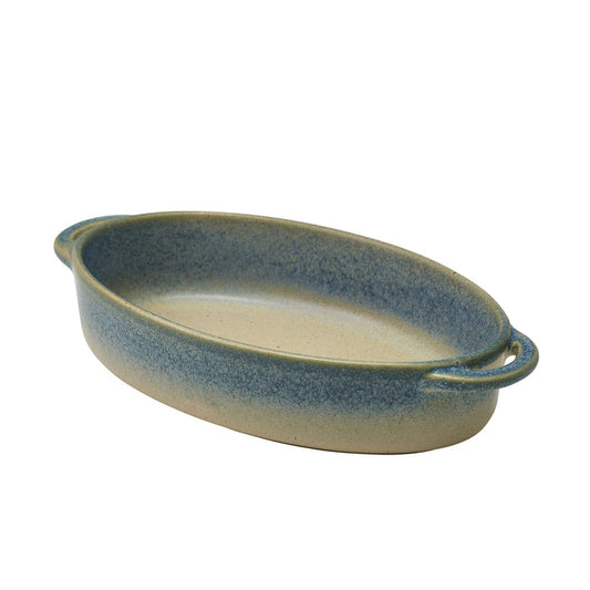 Forge Coast Stoneware Oval Dish 17.5 x 11.5 x 4cm (Box Of 6)