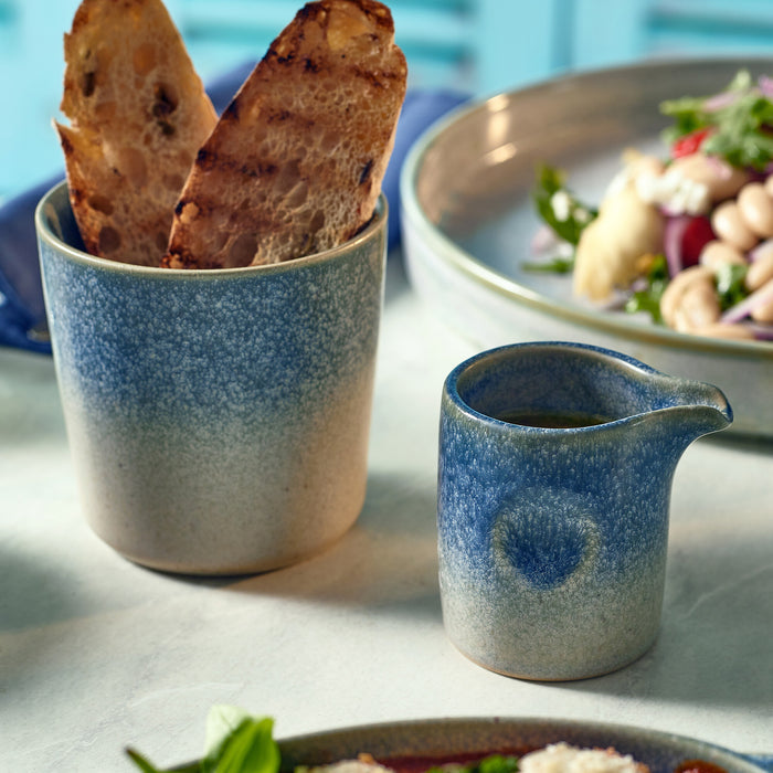 Forge Coast Stoneware Pinched Jug 9cl/ 3.2oz (Box Of 12)