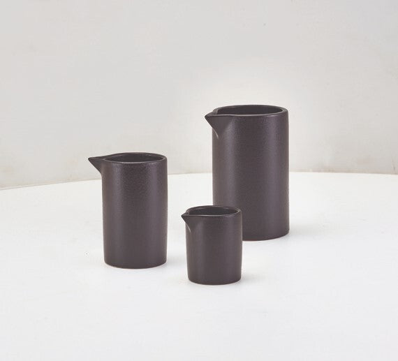 Forge Stoneware Straight Sided Jug 18cl (Box Of 6)