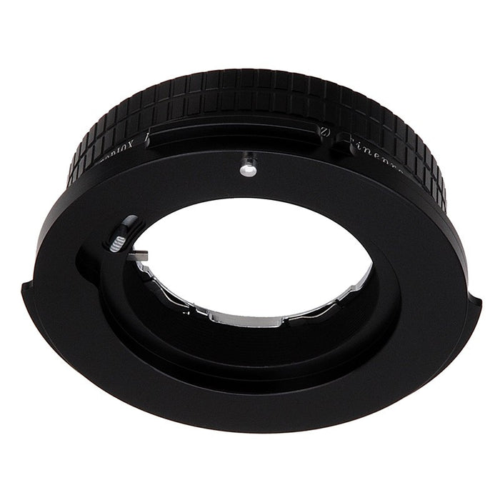 Fotodiox Pro Lens Adapter - Compatible with Select Contax G Rangefinder Lenses to Sony CineAlta FZ-Mount Cameras with Built-in Focus Control Dial