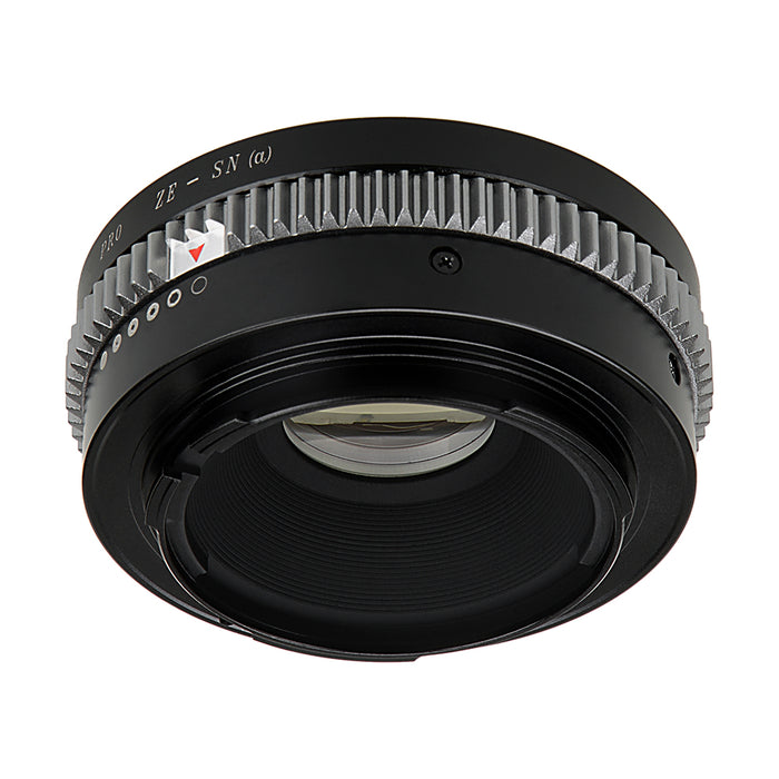 Fotodiox Pro Lens Mount Adapter - Mamiya 35mm (ZE) Lens to Sony A-Mount (Minolta AF) Cameras