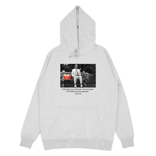 Frothy Gump Hoodie Grey