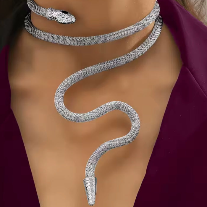 Gaia- the Serpent Wrap Necklace 2 Colors