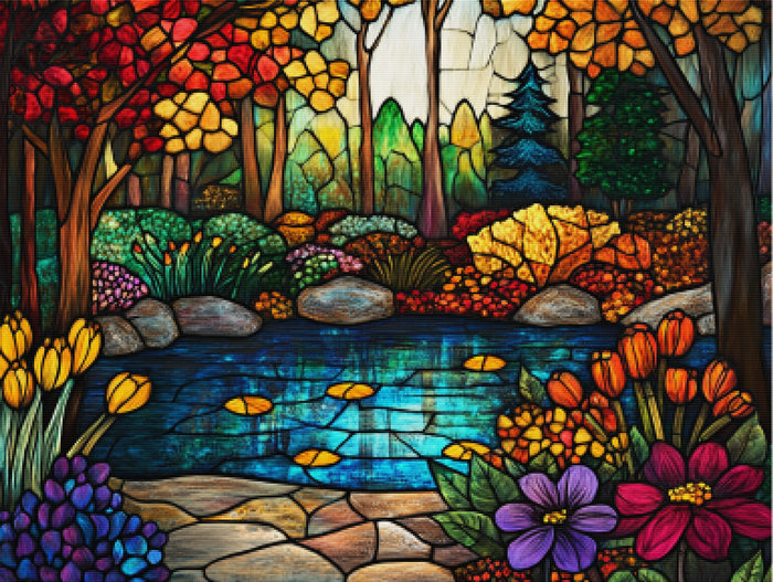 Garden In Autumn