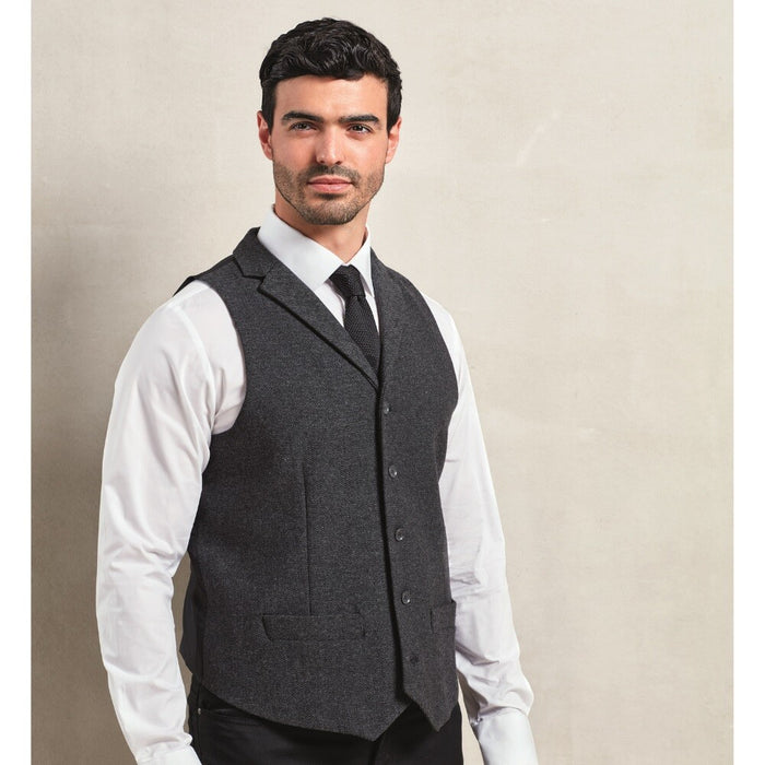 Gents Herringbone Waistcoat