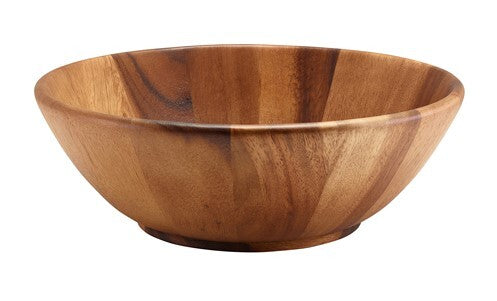 Genware Acacia Wood Bowl 30cm x 10cm