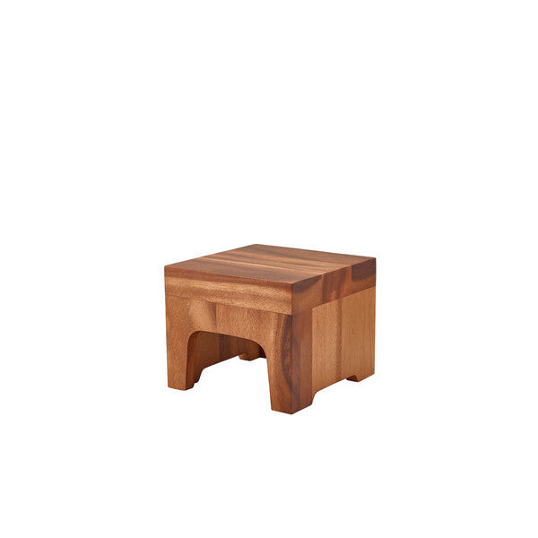 Genware Acacia Wood Display Block 21 x 17cm