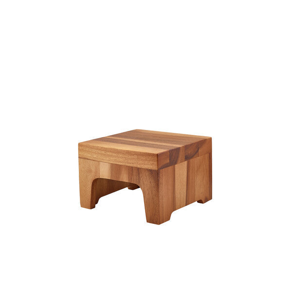 Genware Acacia Wood Display Block 25 x 17cm