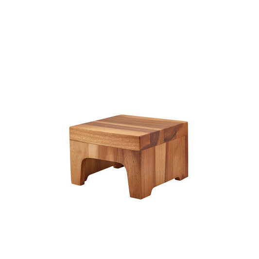 Genware Acacia Wood Display Block 25 x 17cm