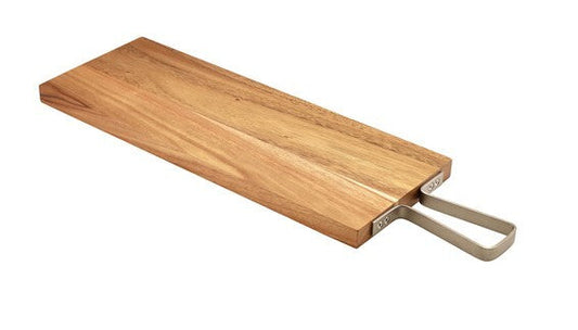 Genware Acacia Wood Paddle Board 50cm x 15cm x 2cm