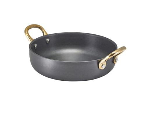 Genware Aluminium Mini Casserole Dish 13.5 x 3.5cm (Box Of 6)