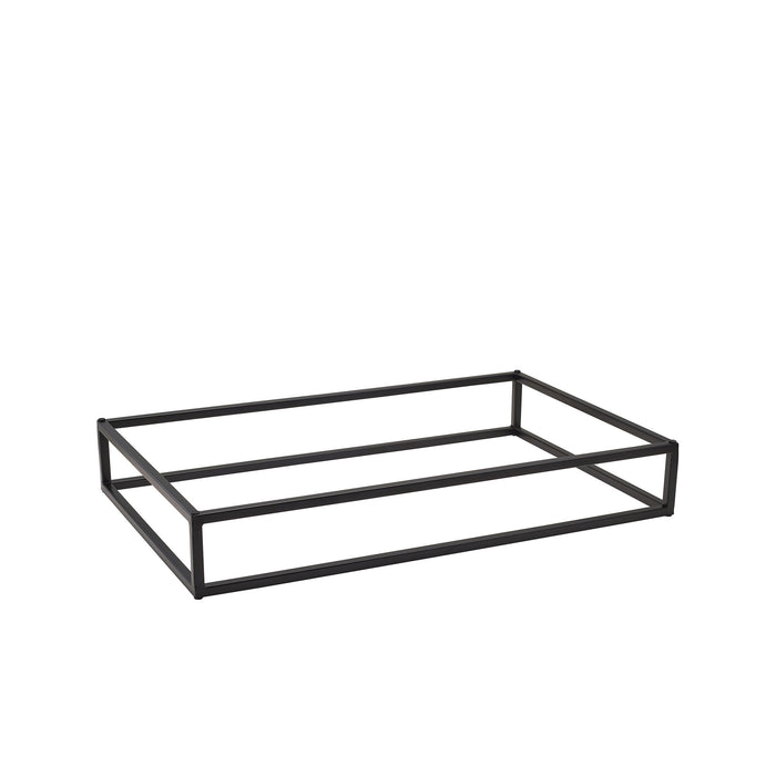 Genware Black GN 1/1 Riser 8cm (H)