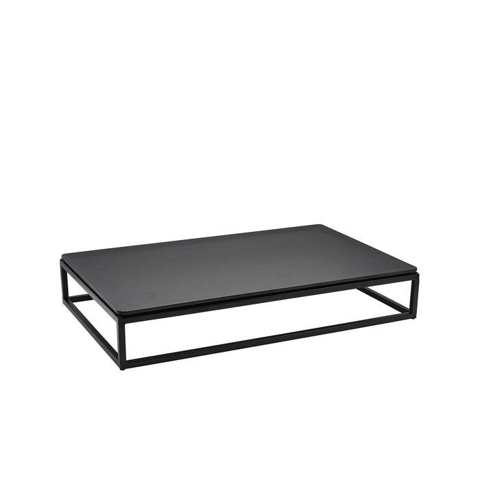 Genware Black GN 1/1 Riser 8cm (H)