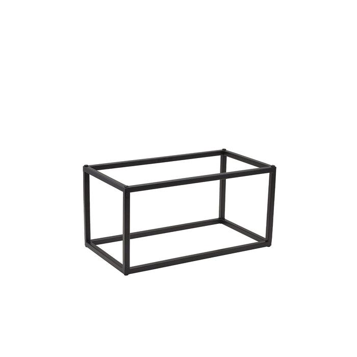 Genware Black GN 1/3 Riser 16cm (H)