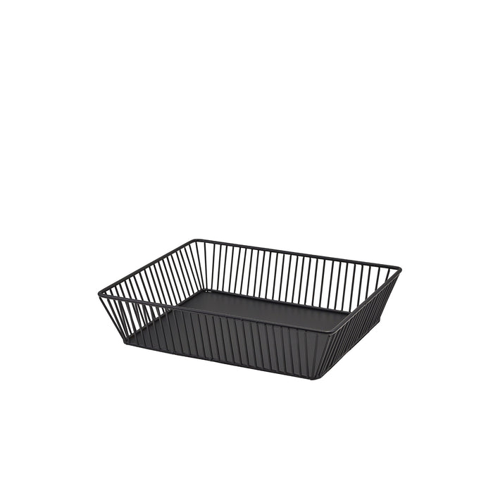 Genware Black Wire Display Basket GN 1/2