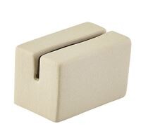 Genware Ceramic Sign Holder 5 x 3 x 3cm (Box Of 12)