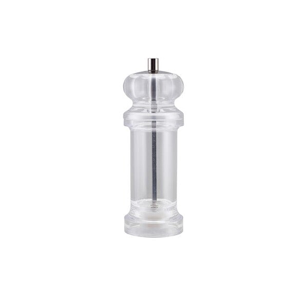 Genware Clear Combi Pepper Grinder/ Salt Shaker 16Cm (Pack Of 6)