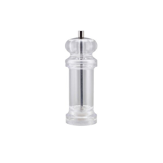 Genware Clear Combi Pepper Grinder/ Salt Shaker 16Cm (Pack Of 6)