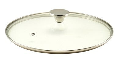 Genware Glass Lid For Cast Aluminium Casserole Dish 28cm