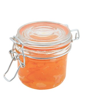 Genware Glass Terrine Jar 200ml 8.2 x 8.1cm