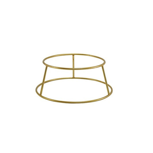 Genware Gold Anti-Slip Round Buffet Riser 10cm