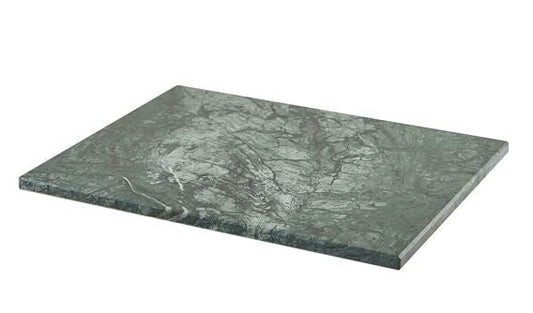 Genware Green Marble Platter 32 x 26cm GN 1/2