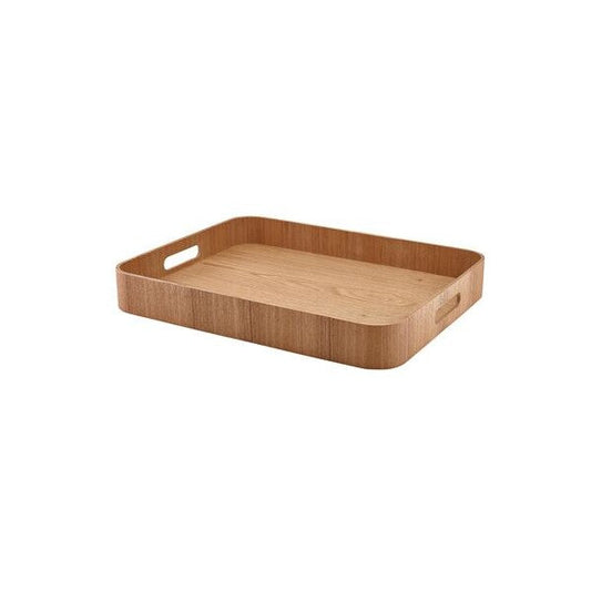 Genware Light Wood Veneer Butlers Tray 45.5 x 36cm