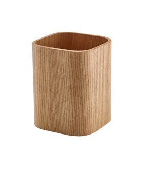 Genware Light Wood Veneer Cutlery Holder
