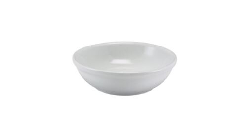 Genware Porcelain Butter Dish 7.8cm (Box Of 12)