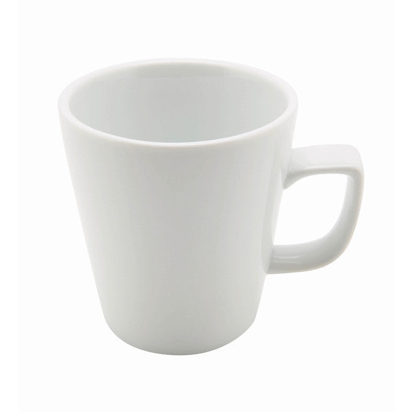 Genware Porcelain Compact Latte Mug 28.4cl / 10oz (Box Of 6)