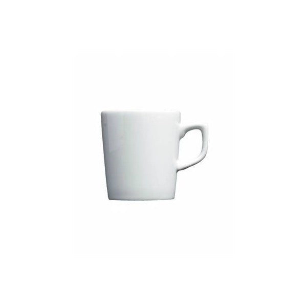 Genware Porcelain Conical Coffee Cup 22cl / 7.7oz(Box Of 6)