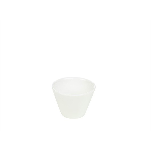 Genware Porcelain Conical Presentation Bowl 7.5cm (Box Of 12)