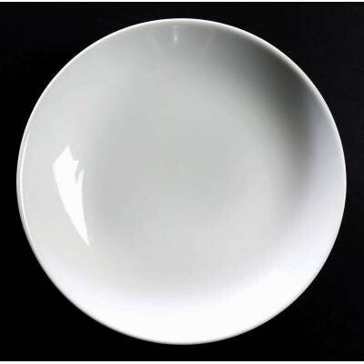 Genware Porcelain Coupe Plate 18cm (Box Of 6)