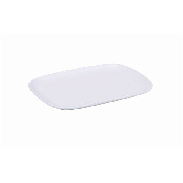 Genware Porcelain Ellipse Plate 22.8cm x 16.6cm (Box Of 6)