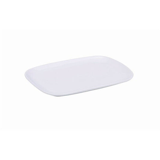 Genware Porcelain Ellipse Plate 22.8cm x 16.6cm (Box Of 6)