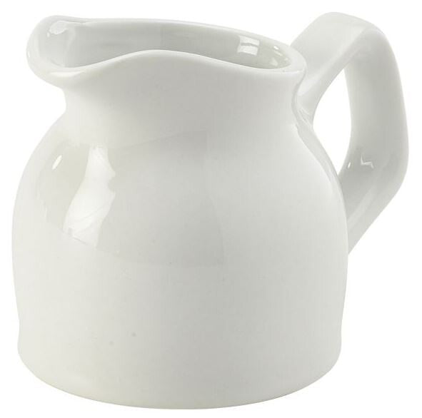 Genware Porcelain Jug 7cl / 2.46oz (Box Of 6)