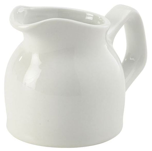 Genware Porcelain Jug 7cl / 2.46oz (Box Of 6)