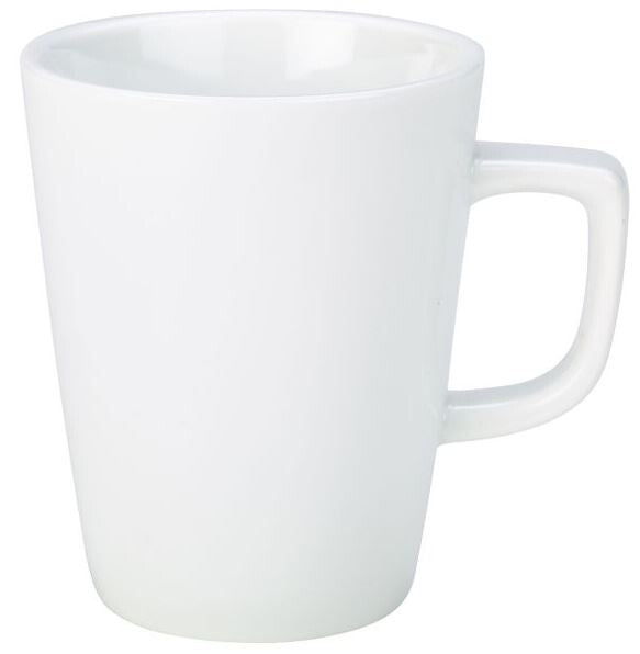 Genware Porcelain Latte Mug 34cl / 11.96oz (Box Of 6)