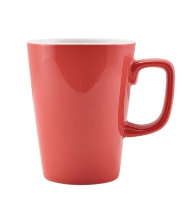 Genware Porcelain Latte Mug 34cl / 11.96oz (Box Of 6)