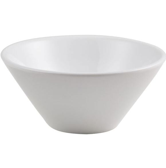 Genware Porcelain Low Conical Bowl 13.5cm x 6cm  34cl / 11.96oz (Box Of 6)