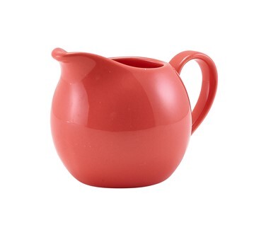 Genware Porcelain Milk Jug With Handle 14cl / 4.92oz (Box Of 6)