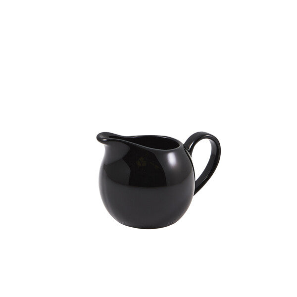 Genware Porcelain Milk Jug With Handle 14cl / 4.92oz (Box Of 6)
