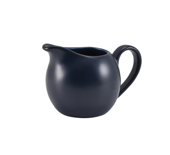 Genware Porcelain Milk Jug With Handle 14cl / 4.92oz (Box Of 6)