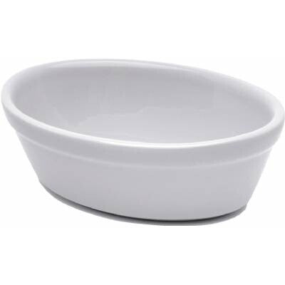 Genware Porcelain Oval Pie Dish 14cm (Box Of 12)