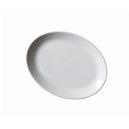 Genware Porcelain Oval Plate 24cm (Box Of 6)