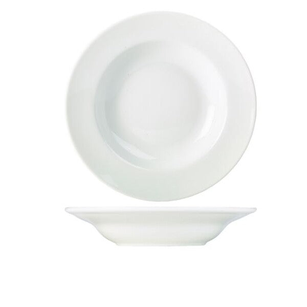 Genware Porcelain Pasta Dish / Soup Plate 30cm (Box Of 6)