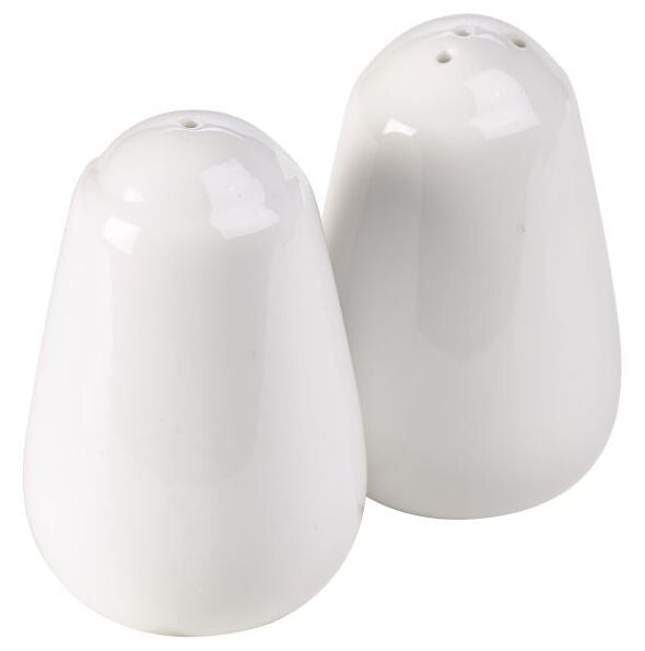 Genware Porcelain Pepper Pot 3"X2" (Box Of 6)