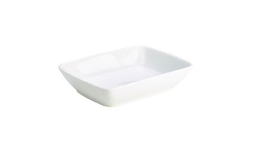 Genware Porcelain Rectangular Dish 16cm x 12cm  (Box Of 6)