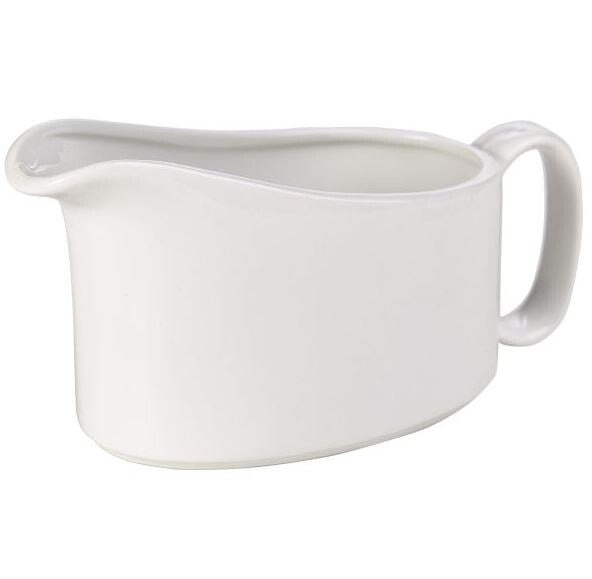 Genware Porcelain Sauce Boat 20cl / 7oz (Box Of 6)
