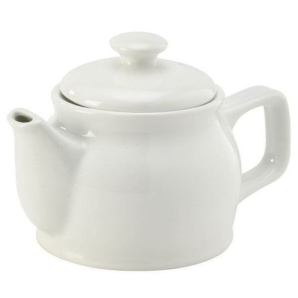Genware Porcelain Tea/Coffee Pot 31cl / 10.91oz (Box Of 6)
